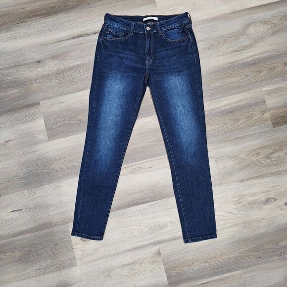 KanCan Estilo Jeans Stretch Skinny Dark Denim Women's Size 11/29 - Picture 13 of 13